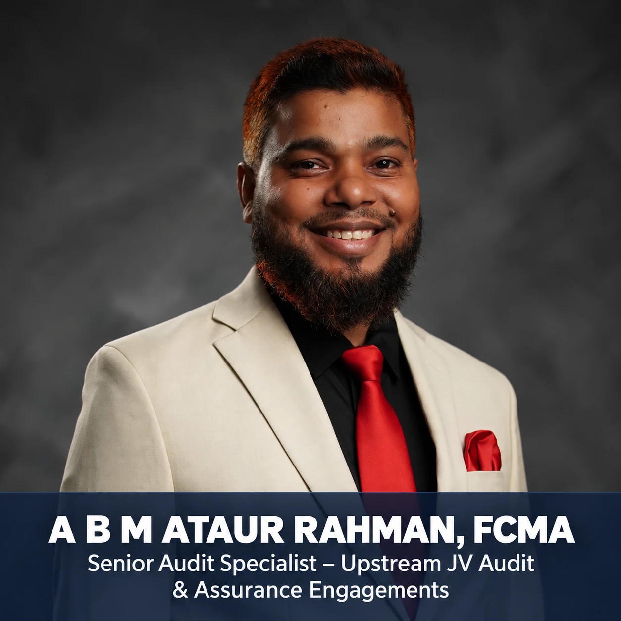 A B M Ataur Rahman, FCMA — personal branding client